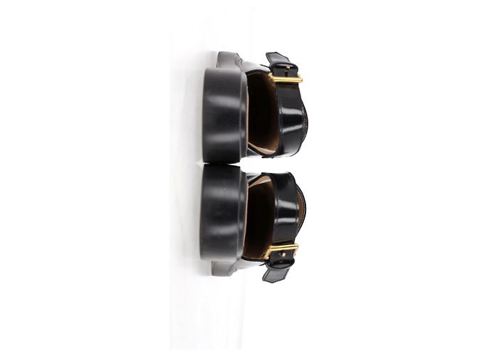 Mocassini Slingback Thom Browne in pelle nera - vista 11