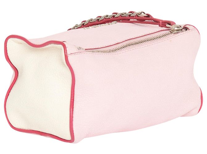 Givenchy Clutch bag Pandora usata in rosa e crema - vista 3