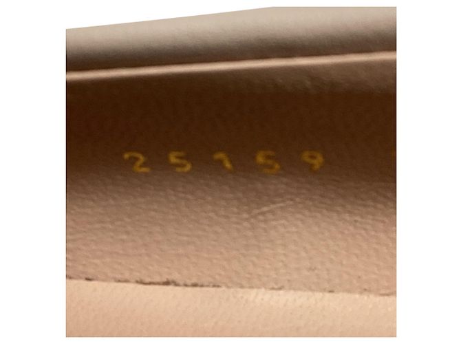 Mocassini Chunky Gianvito Rossi in pelle nuda Marrone Carne - vista 8