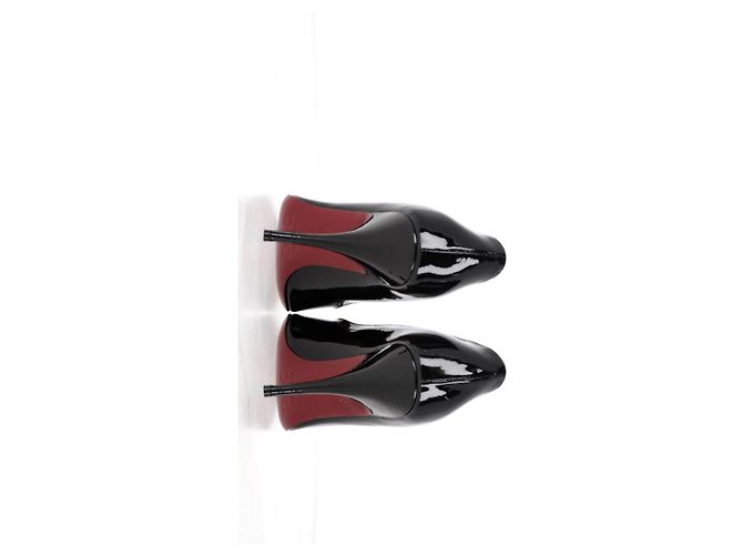 Décolleté Peep-Toe Dolce & Gabbana in pelle verniciata nera - vista 13