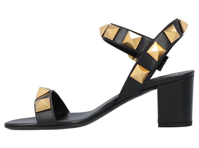 Valentino Garavani Valentino Roman Stud Sandalen Schwarz - Ansicht 4