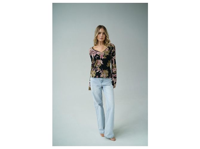 Pullover Blumen Christian Dior & John Galliano F/W 2003 Y2K Mehrfarben - Ansicht 5