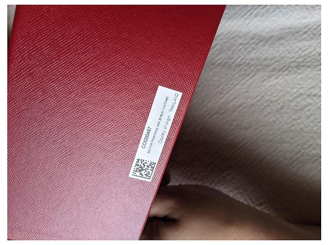Cartier-Uhren- und Schmuckbox und rote Papiertüte - Ansicht 7