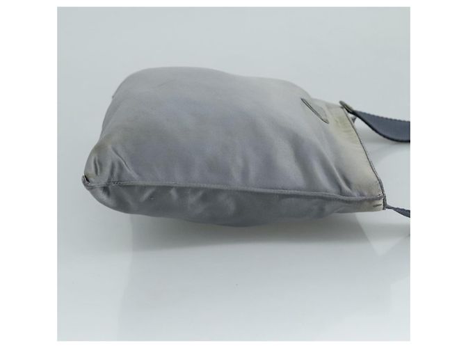 Borsa a Spalla PRADA Satin Blu Auth ar13121 - vista 3