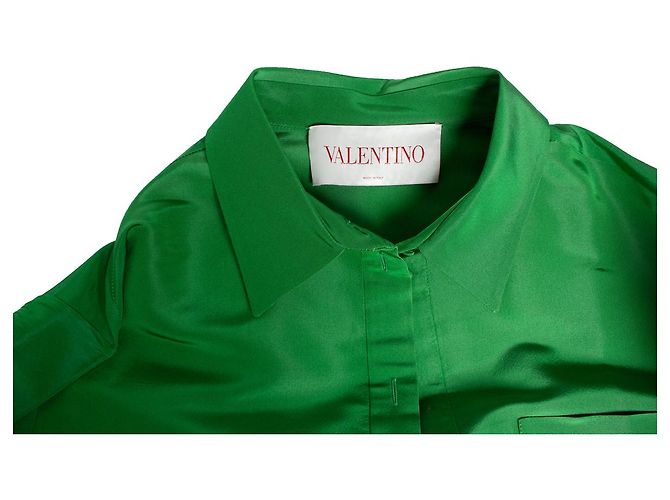 Valentino Garavani, vestido oversized Verde - vista 6