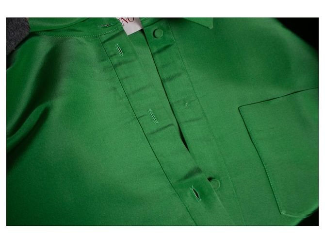 Valentino Garavani, vestido oversized Verde - vista 7