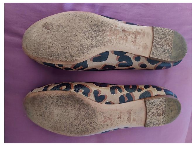Ballerina Louis Vuitton Stampa leopardo - vista 5