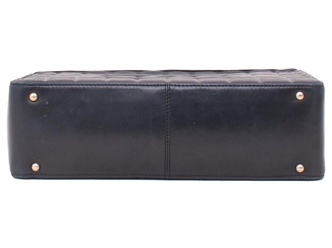Borsa Chanel in pelle trapuntata nera Nero - vista 4