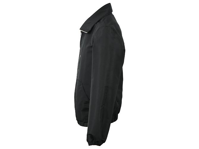 Giacca con zip Alexander McQueen in nylon nero - vista 2