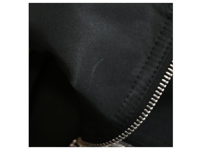 Giacca con zip Alexander McQueen in nylon nero - vista 6