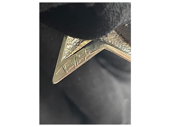 Mono negro Thierry Mugler con broche de estrella - vista 6