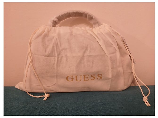 Borsa Guess in pelle nera Saffiano Nero - vista 7