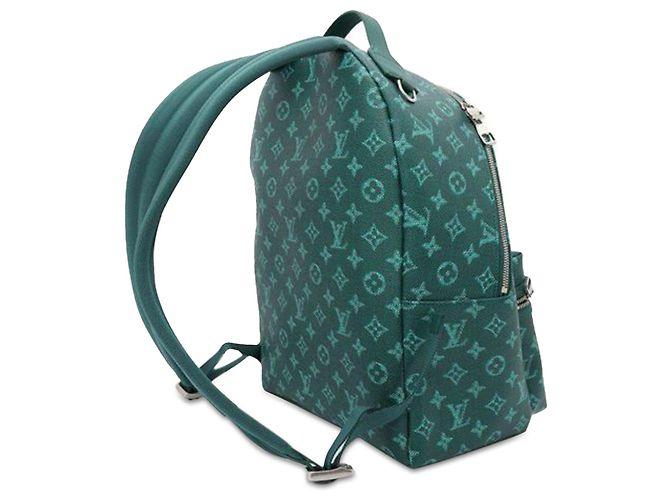 Louis Vuitton Grüner Monogram Heritage Entdeckerrucksack PM - Ansicht 2