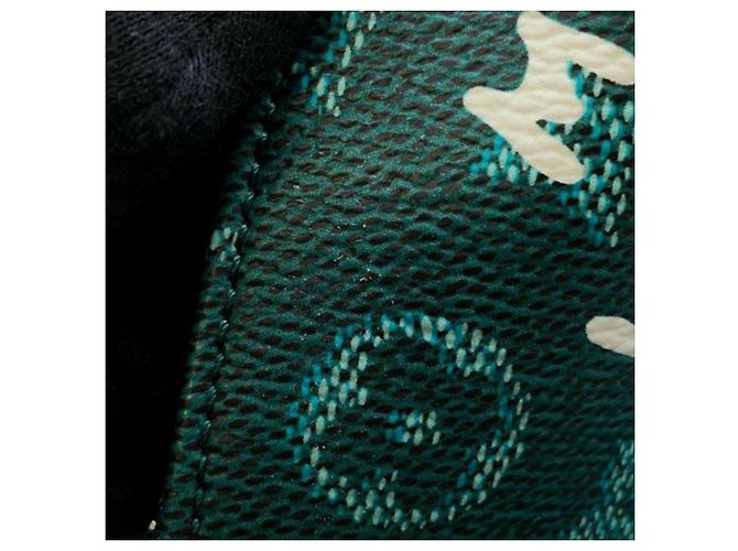 Louis Vuitton Grüner Monogram Heritage Entdeckerrucksack PM - Ansicht 6