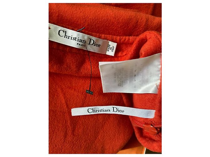 Dior Kaschmir Rockanzug Koralle - Ansicht 8