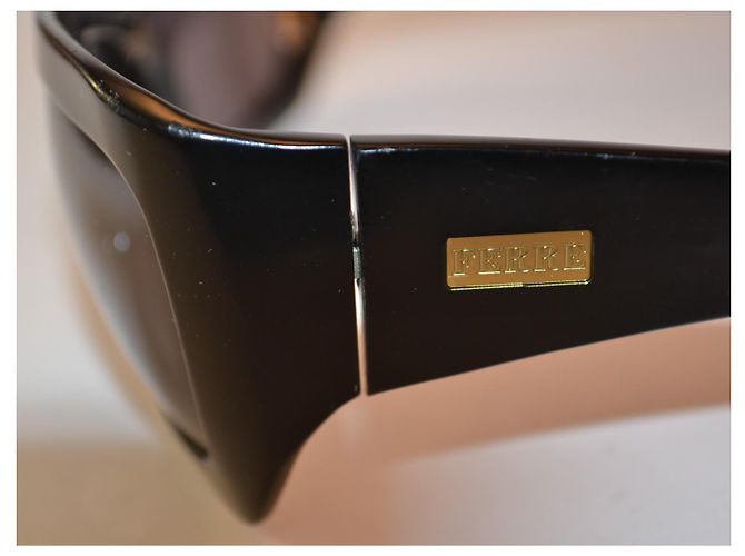 Occhiali da sole Gianfranco Ferré neri con logo oro Nero - vista 4