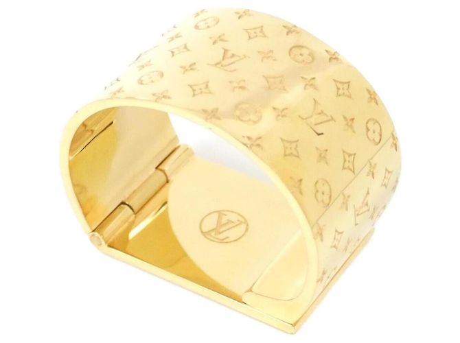 Spilla in Tessuto Nanogram M00226 di Louis Vuitton D'oro - vista 2