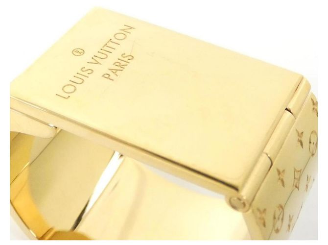 Spilla in Tessuto Nanogram M00226 di Louis Vuitton D'oro - vista 5