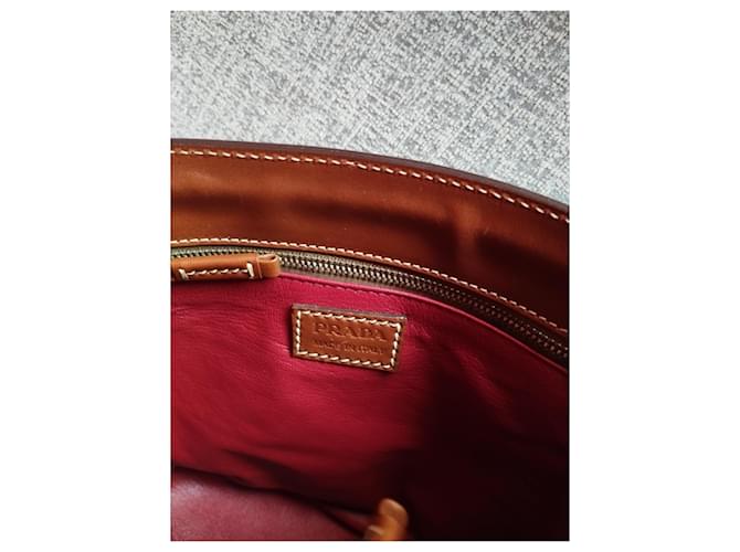 Borsa a secchiello Prada St Soho Marrone Rosso Blu Multicolore - vista 13