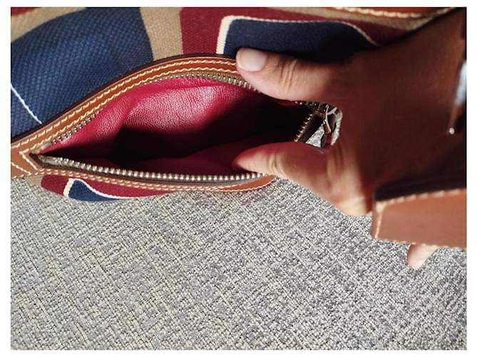 Borsa a secchiello Prada St Soho Marrone Rosso Blu Multicolore - vista 7