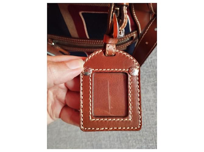 Borsa a secchiello Prada St Soho Marrone Rosso Blu Multicolore - vista 9