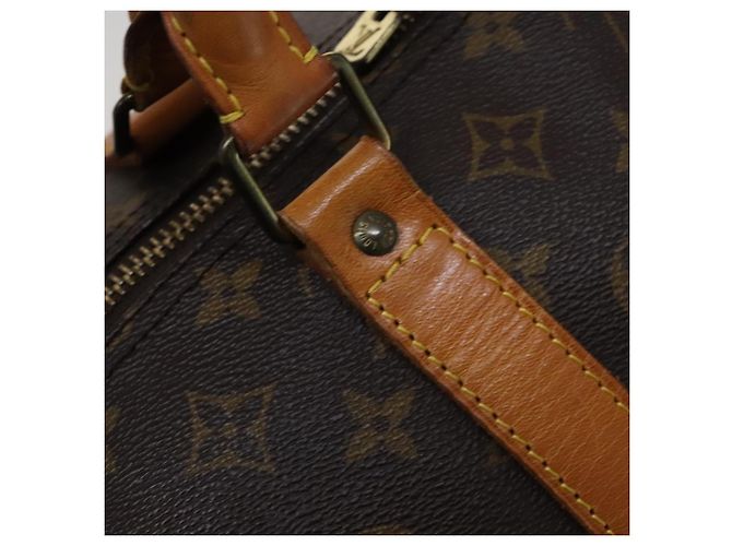LOUIS VUITTON Monogram Keepall 60 Borsa Boston M41422 LV Auth 109934 Monogramma - vista 10