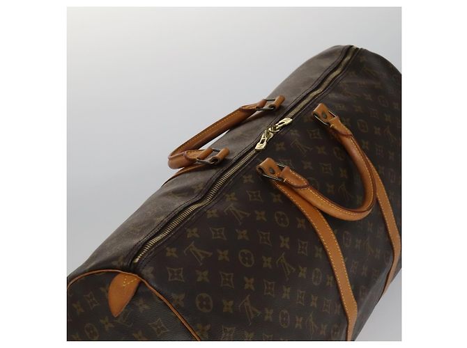 LOUIS VUITTON Monogram Keepall 60 Borsa Boston M41422 LV Auth 109934 Monogramma - vista 7