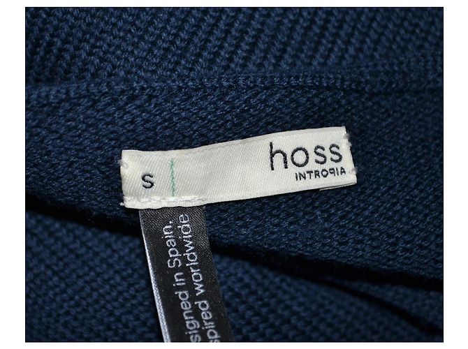 Hoss Intropia Merinowollkleid Blau Größe S - Ansicht 4