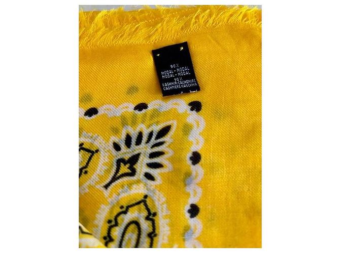 Cashmere stole Saint Laurent - view 2