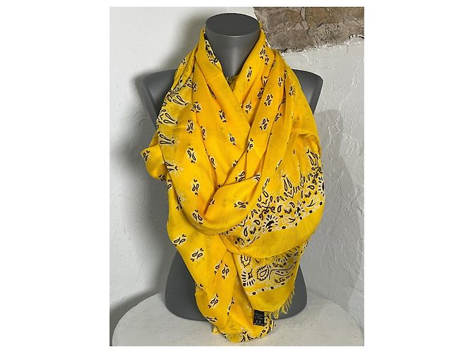 Cashmere stole Saint Laurent - view 8