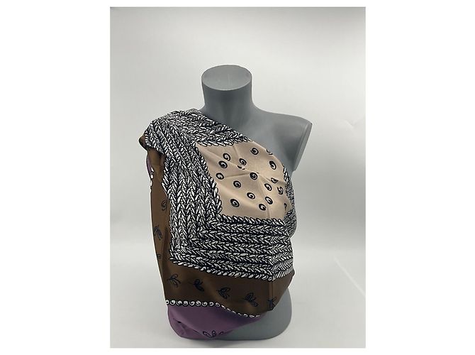 MCM Seidenschal Mehrfarbig 90cm Mehrfarben - Ansicht 11