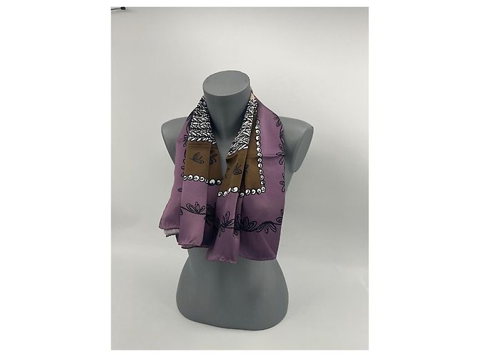 MCM Seidenschal Mehrfarbig 90cm Mehrfarben - Ansicht 6