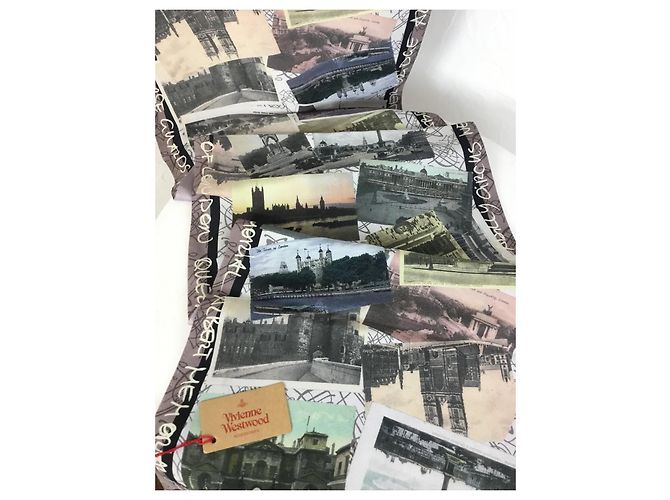 Stola di seta Vivienne Westwood Multicolore - vista 2