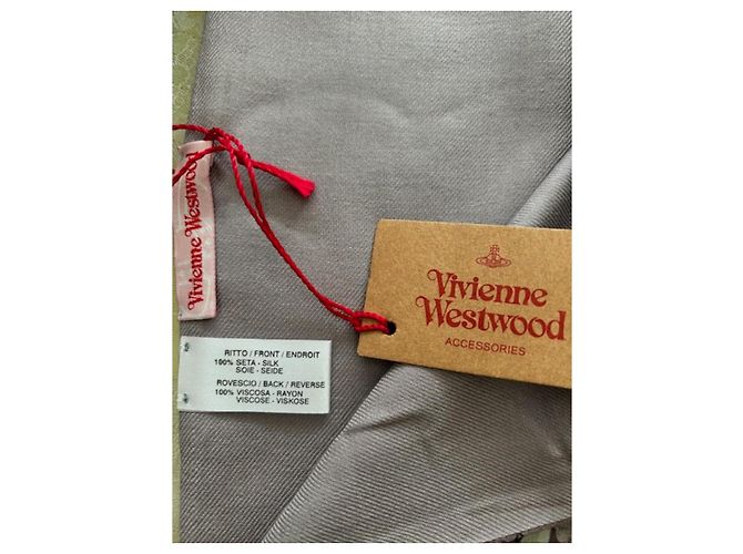 Stola di seta Vivienne Westwood Multicolore - vista 4