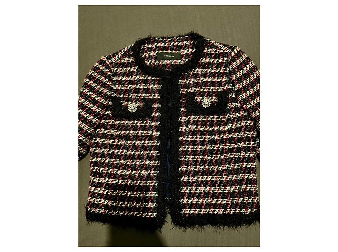 Uterque Tweed Jacke Schwarz - Ansicht 7