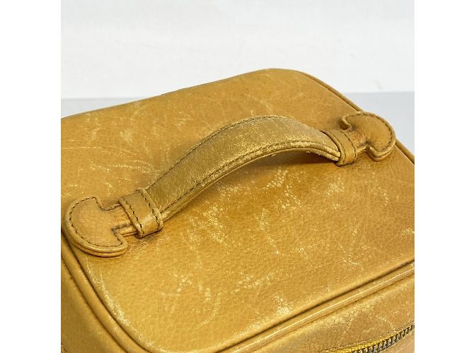 Borsa Vanity in Pelle Caviar Gialla Chanel Giallo - vista 6