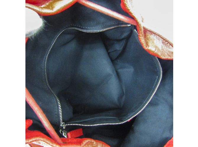 Balenciaga Red Leather Backpack - view 13