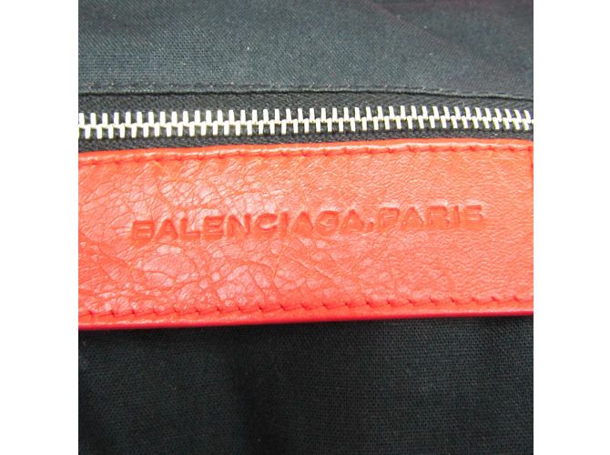 Balenciaga Red Leather Backpack - view 14