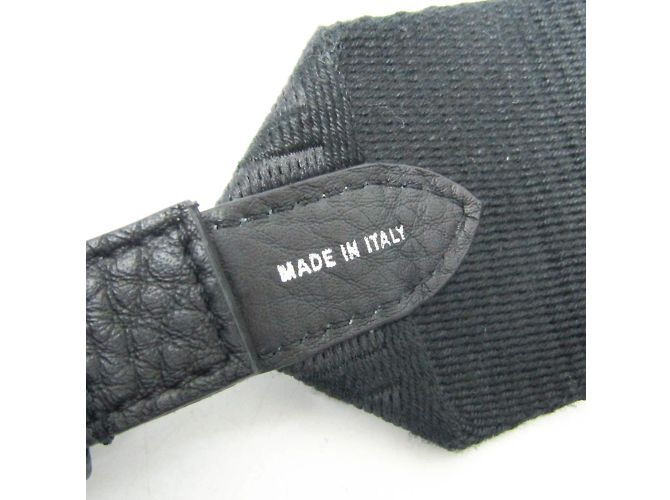 Borsa a Spalla Fendi Baguette Messenger Medium 7VA537 Nero - vista 15