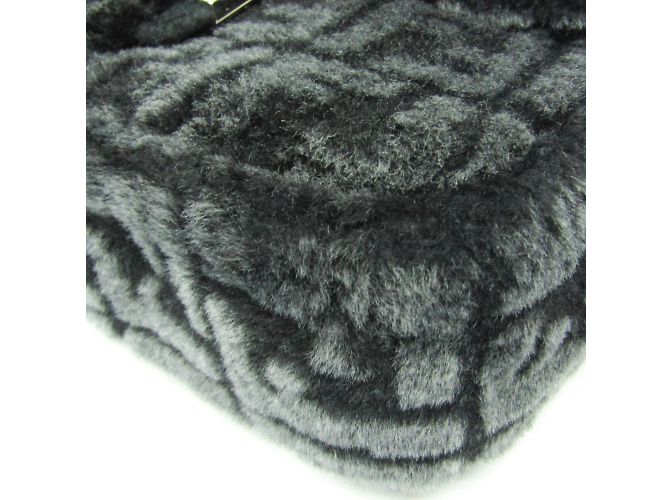 Borsa a Spalla Fendi Baguette Messenger Medium 7VA537 Nero - vista 4