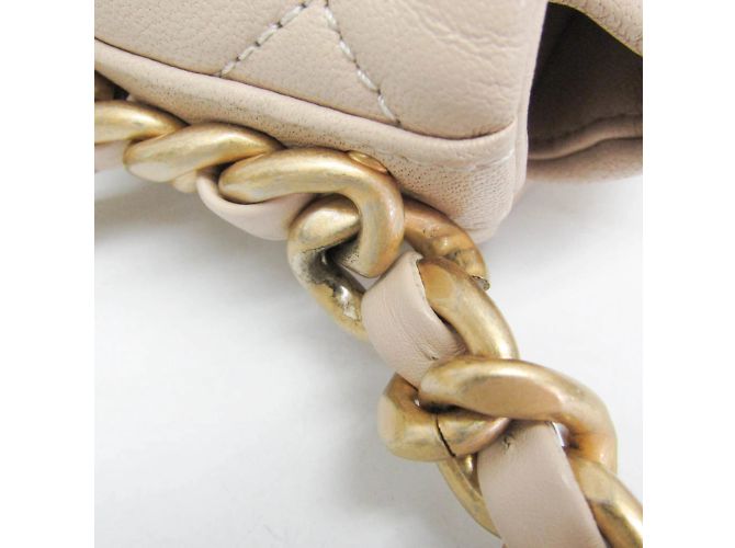 Chanel CHANEL 19 Piccolo AS1160 Borsa a Spalla in Pelle per Donne Beige - vista 10