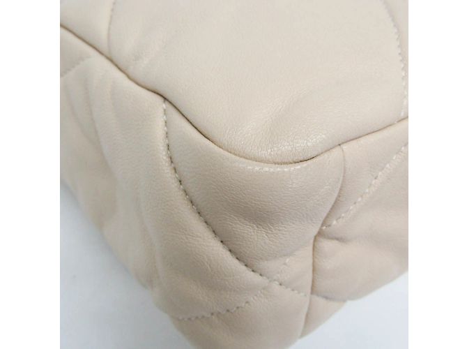 Chanel CHANEL 19 Piccolo AS1160 Borsa a Spalla in Pelle per Donne Beige - vista 5