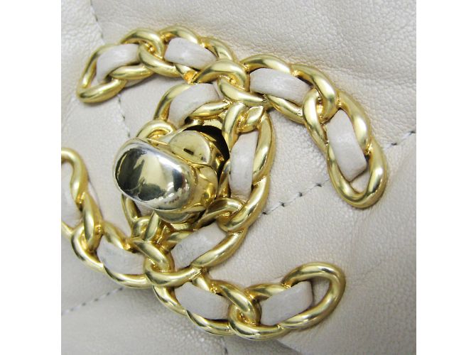 Chanel CHANEL 19 Piccolo AS1160 Borsa a Spalla in Pelle per Donne Beige - vista 7
