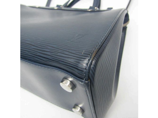 Borsa Louis Vuitton Epi Blair MM Blu - vista 4