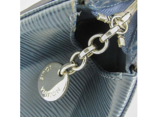 Borsa Louis Vuitton Epi Blair MM Blu - vista 9