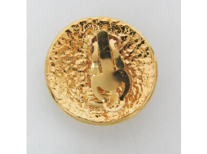 Timeless Orecchini vintage a clip COCO di Chanel D'oro - vista 4