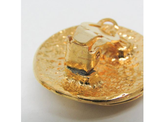 Timeless Orecchini vintage a clip COCO di Chanel D'oro - vista 5