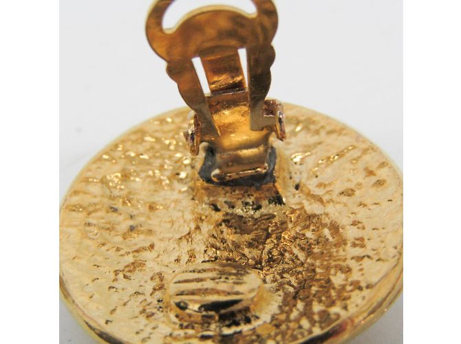 Timeless Orecchini vintage a clip COCO di Chanel D'oro - vista 6