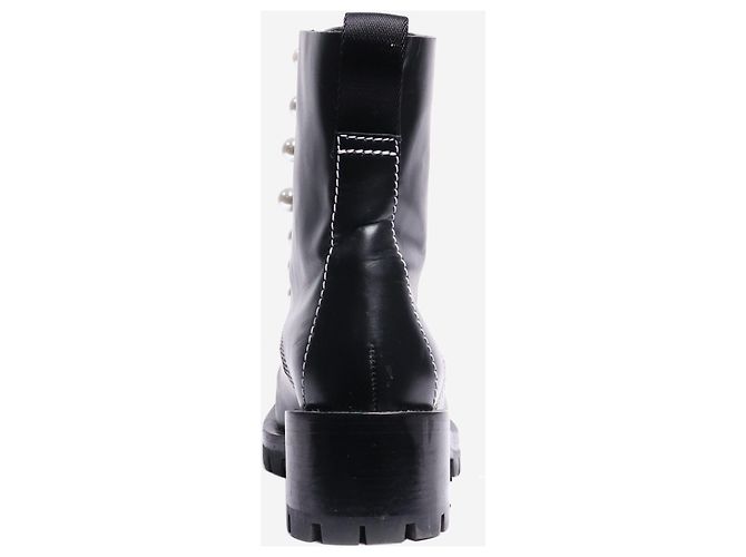 3.1 Phillip Lim Botas ankle de pérola negra - tamanho EU 37 - vista 3