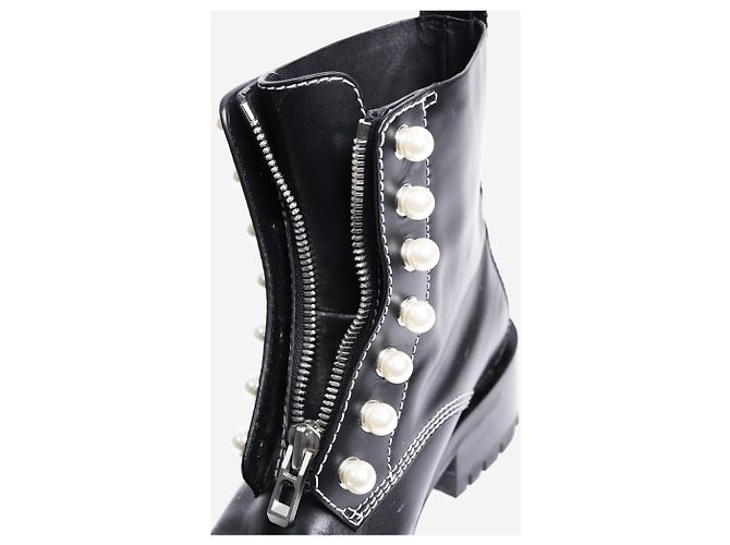 3.1 Phillip Lim Botas ankle de pérola negra - tamanho EU 37 - vista 4
